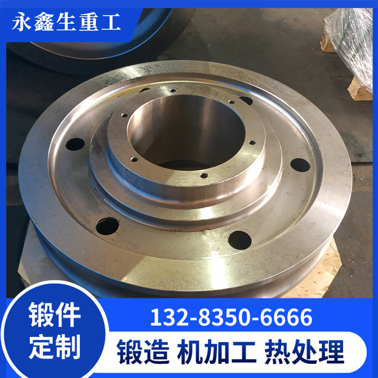 鐵水包運輸車從動輪