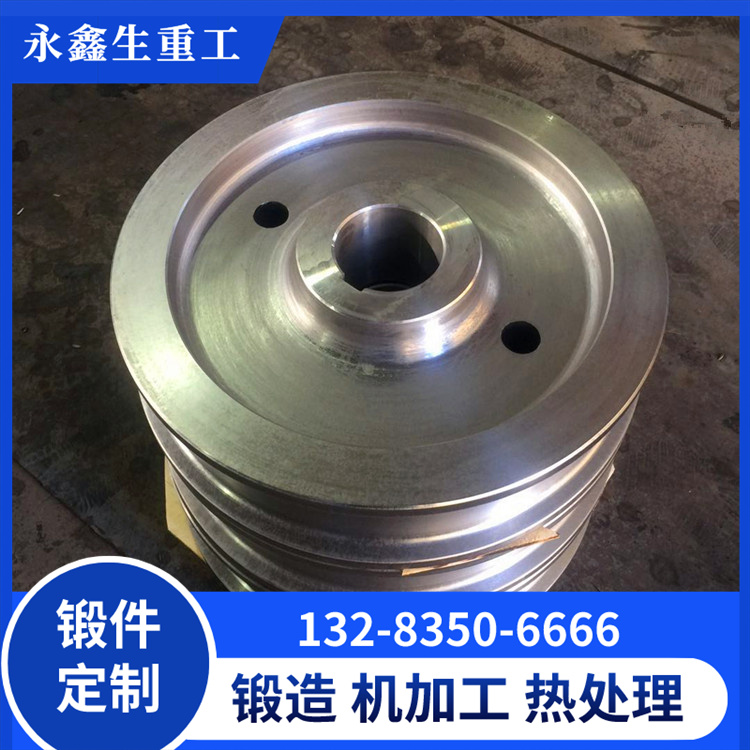 渣包運輸車從動輪鍛件