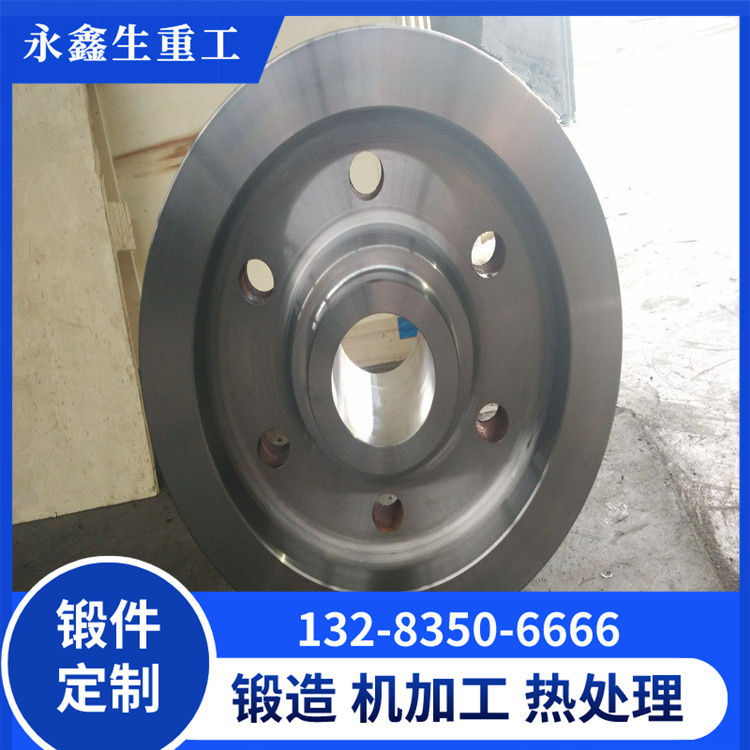 鍛造船下水用車輪