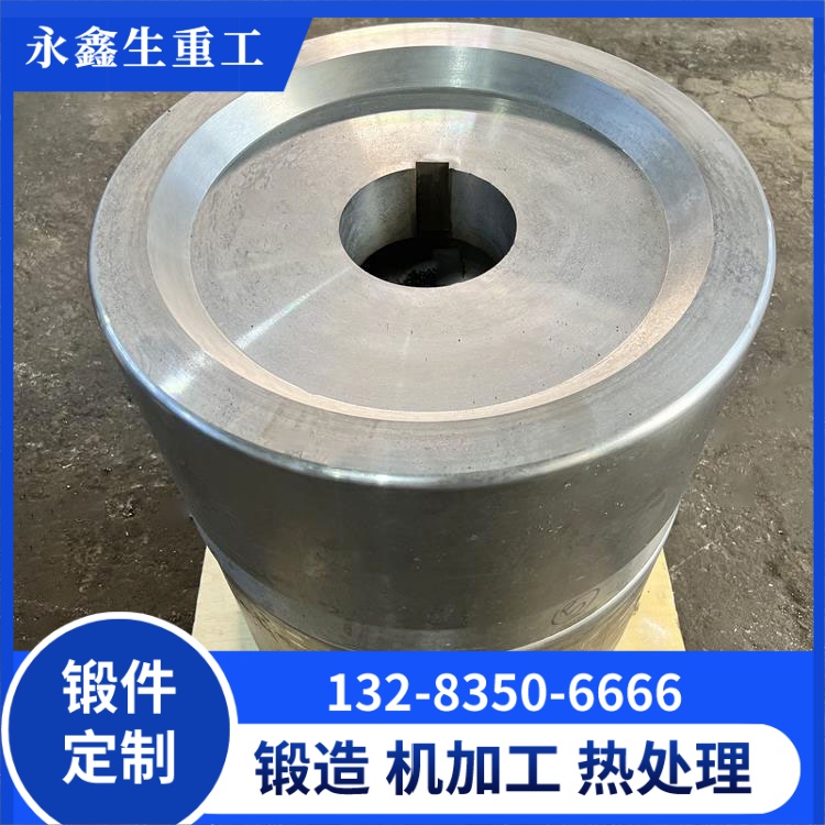 無輪緣橋式起重機行車輪鍛件 —— 特殊工況定制化行走部件 無輪緣橋式起重機行車輪鍛件